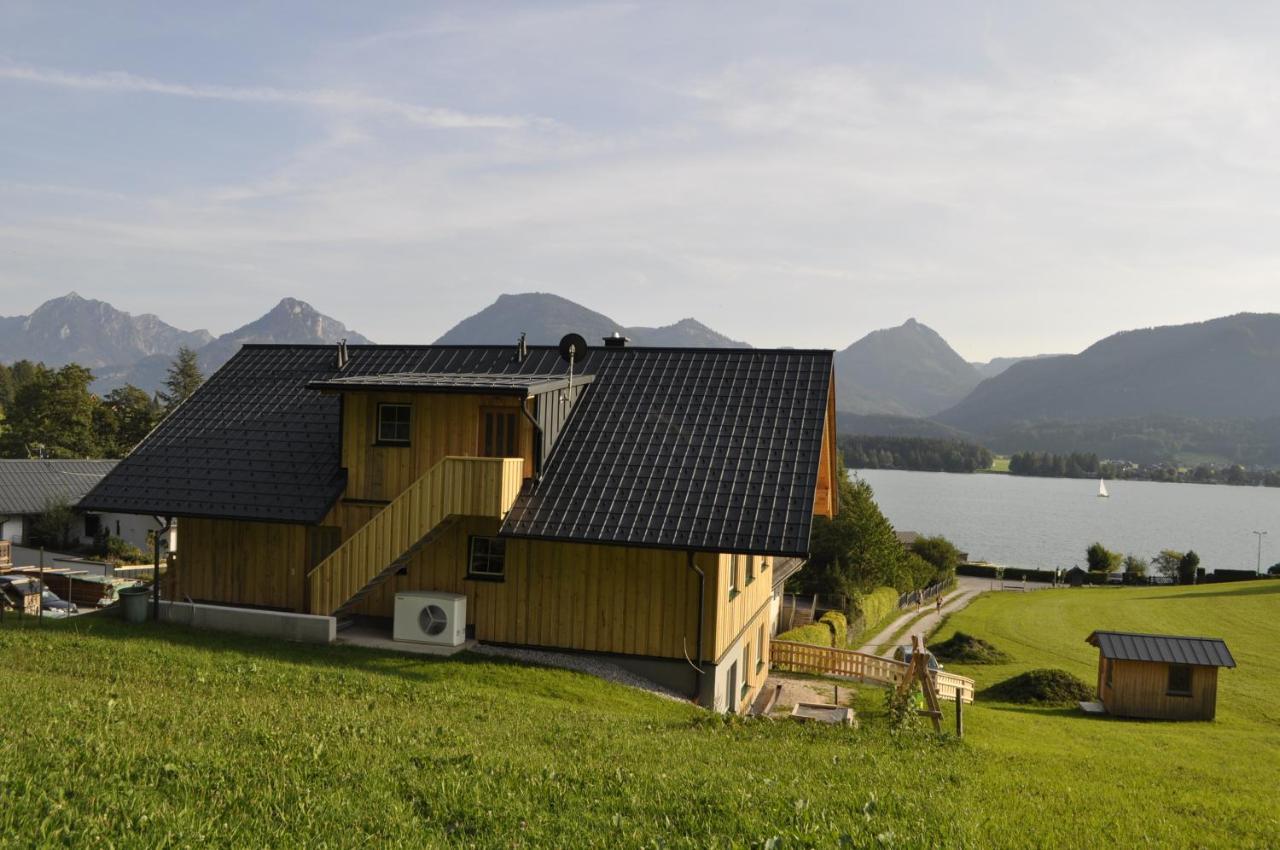 Ferienwohnungen Holzidylle Sankt Wolfgang im Salzkammergut Ngoại thất bức ảnh