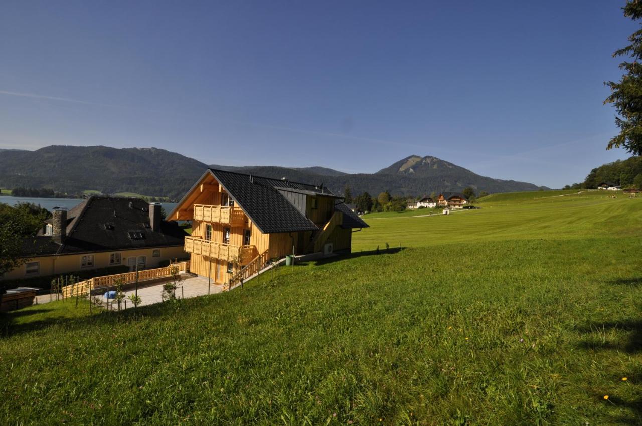 Ferienwohnungen Holzidylle Sankt Wolfgang im Salzkammergut Ngoại thất bức ảnh