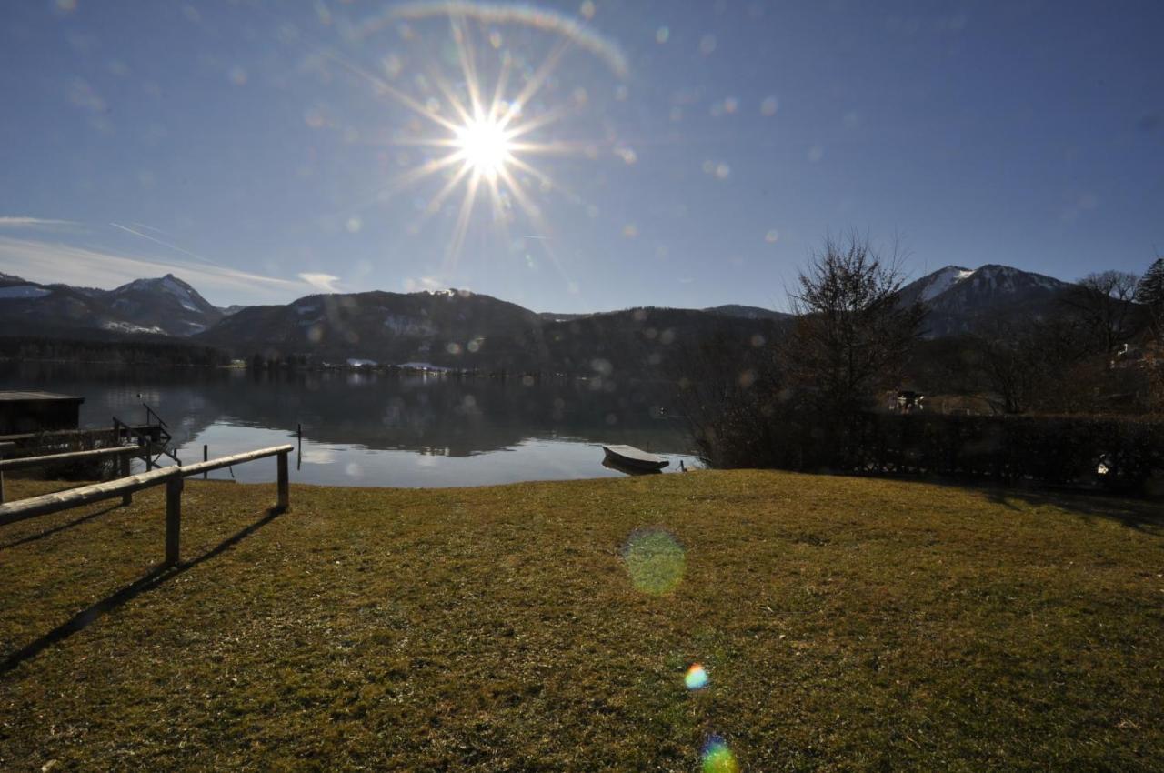 Ferienwohnungen Holzidylle Sankt Wolfgang im Salzkammergut Ngoại thất bức ảnh