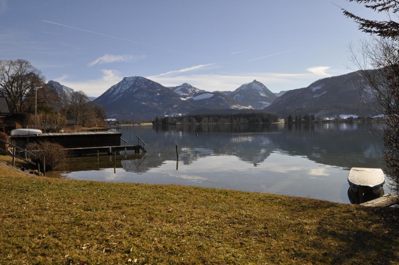 Ferienwohnungen Holzidylle Sankt Wolfgang im Salzkammergut Ngoại thất bức ảnh